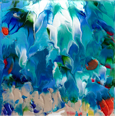 Abstract Green Vapor 03