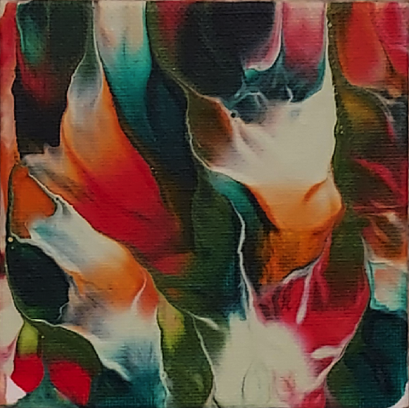 Gothic Floral: Red & White