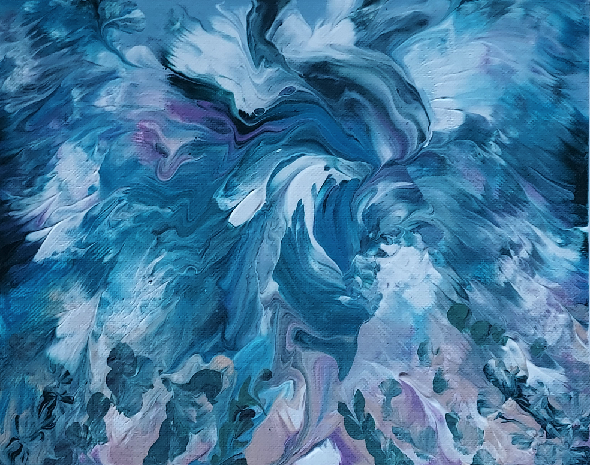Abstract Sea Swirl 01
