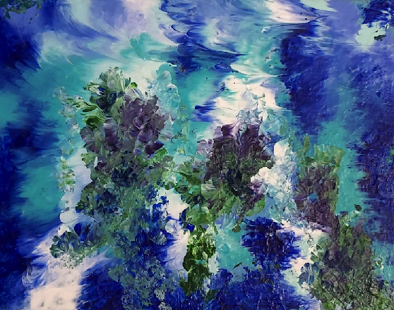 Sea Loch Weeds in Current