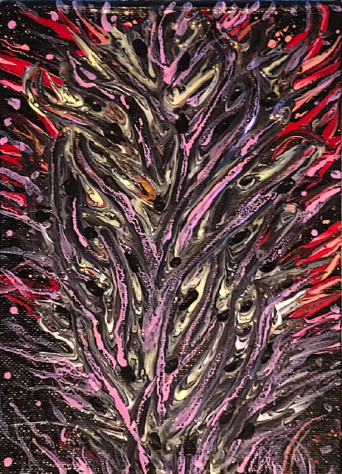 Tall Spikey Fairy Grass & Fire Flies