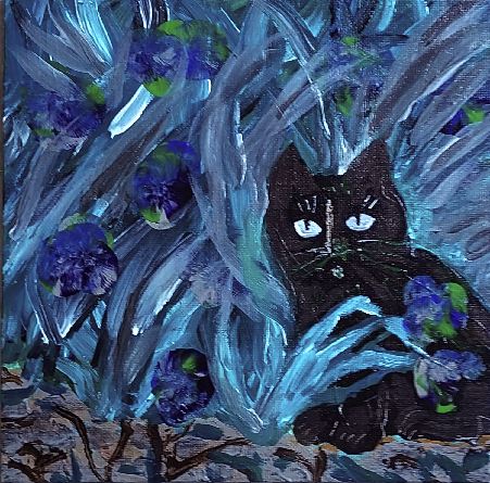 Pie in the Iris Fronds