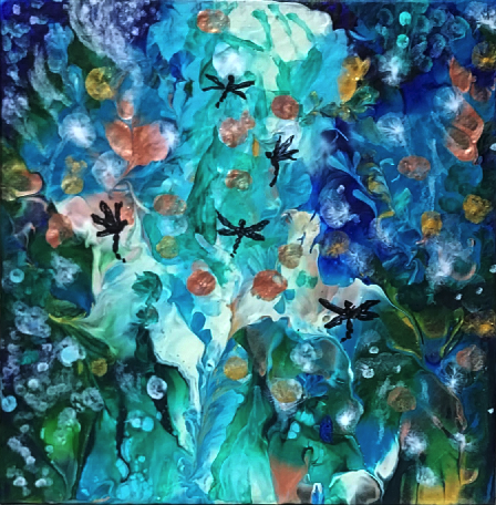 Fire Flies in Moonlight