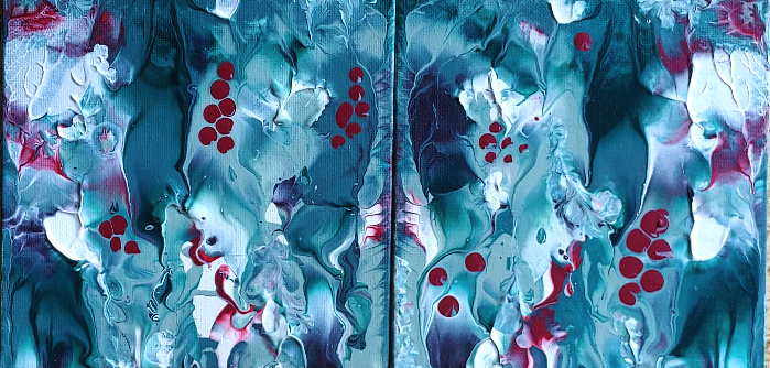 Fronds & Berries Panels 01