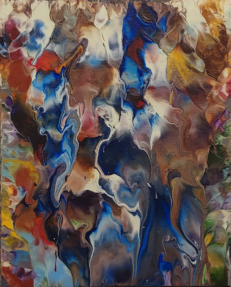 Abstract Fall Leaves 02