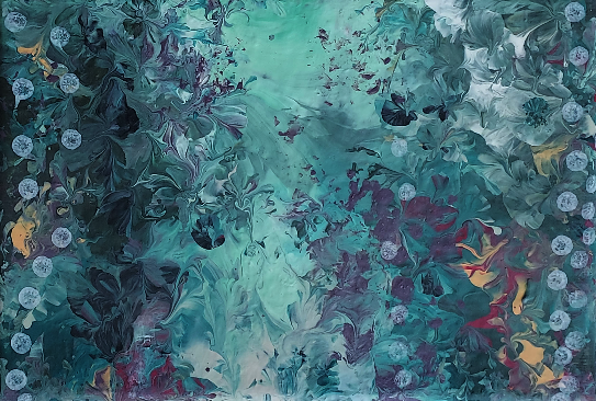 Green Bubbles & Weeds 01
