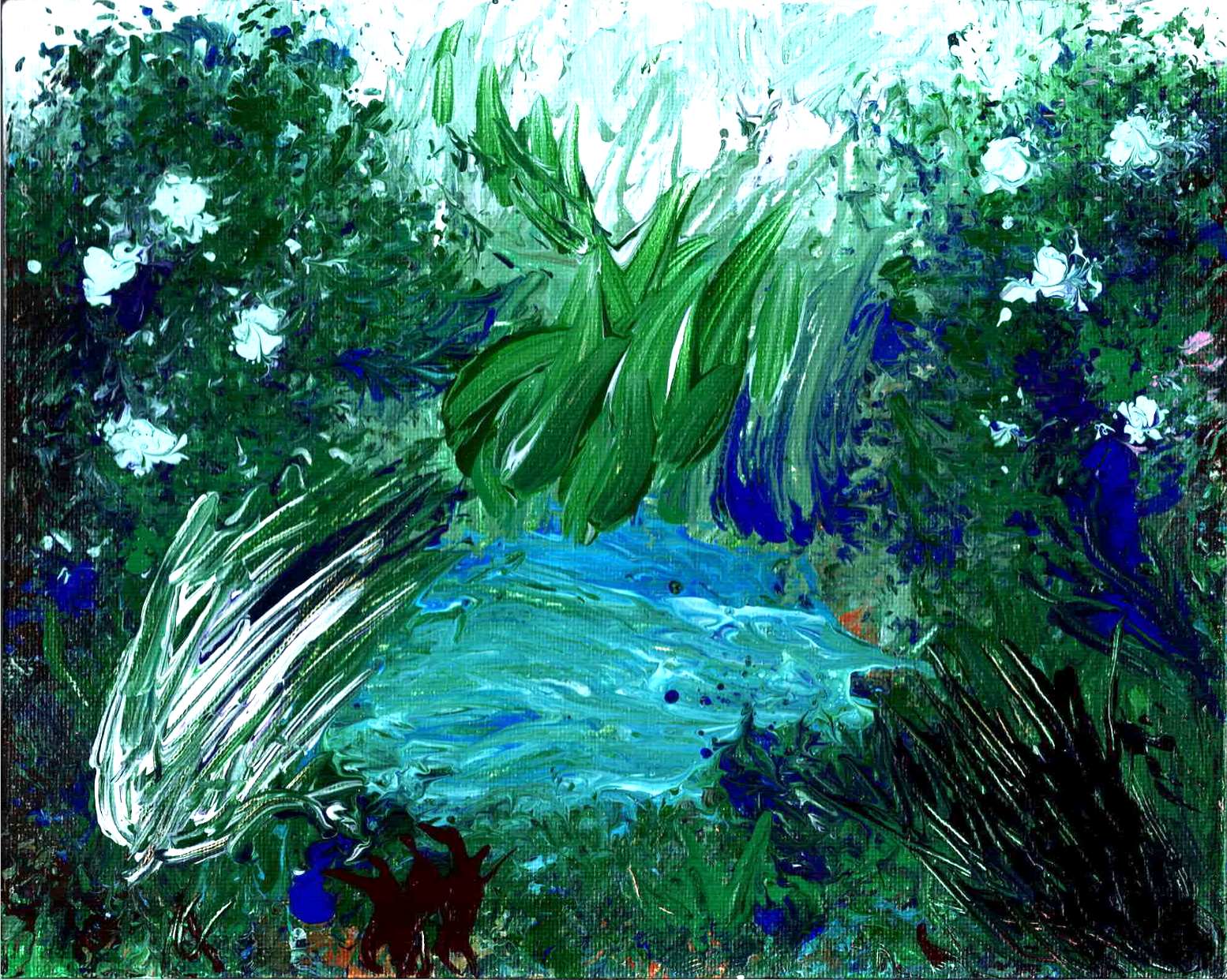 Fairy Pond & Roses